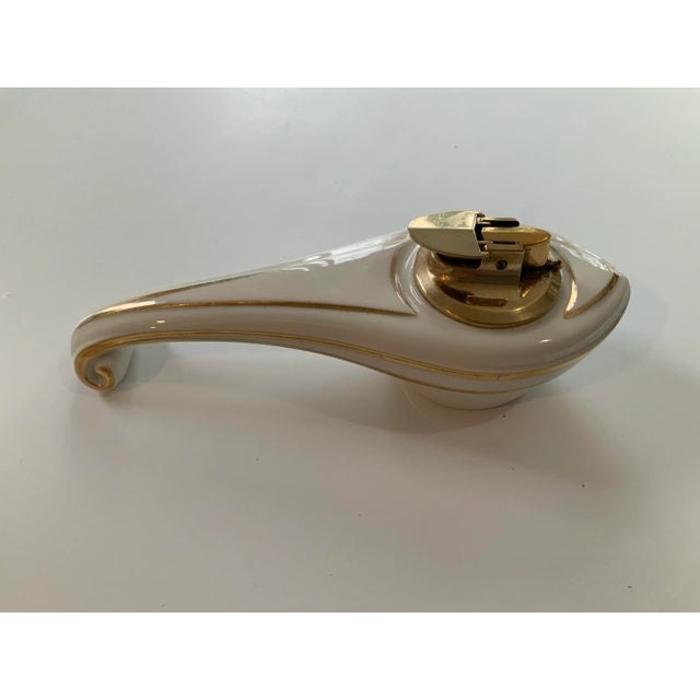 Mid-Century Modern Ronson Fantasy Veraflame Table Lighter For Sale - Image 3 of 8