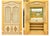 Elevate your entertaining space with this exquisite French custom bar cabinet, thoughtfully designed to combine elegance,...