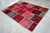 2020s Vibrant Pink & Red Turkish Rug Hand Knotted Handstitched Art - 5'7"x7'10" For Sale - Image 5 of 12