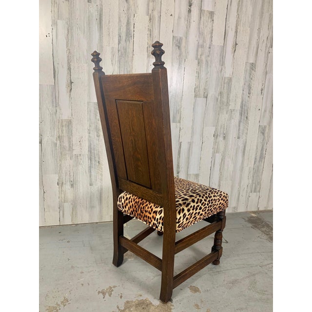 1920s Gothic Revival Hall Chair For Sale - Image 5 of 10