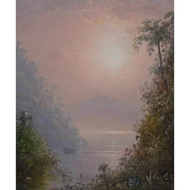 Thomas Clark 19th Century Tropical Landscape Paintings For Sale - Image 4 of 10