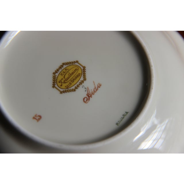 Franconia-Krautheim Aida Gold Verge & Trim China Serving Set - Set of 85 For Sale - Image 11 of 13