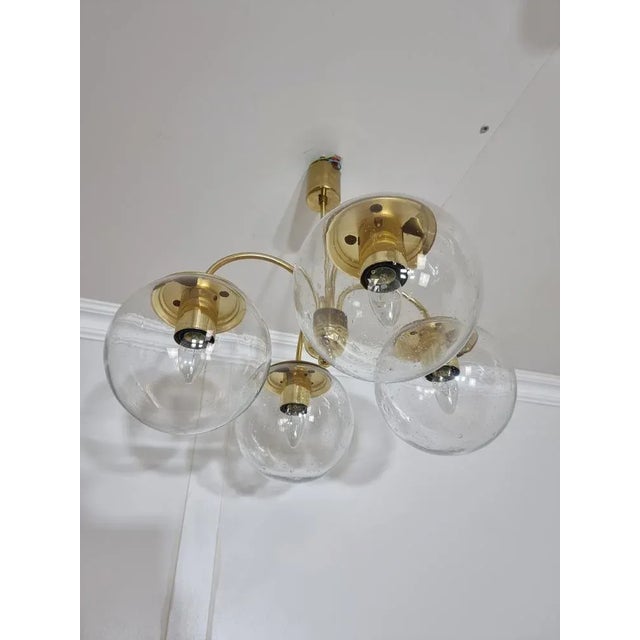 Vintage Chandelier from Kamenicky Senov For Sale - Image 5 of 9