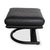 Black Leather BMP 418 Stool from Rolf Benz For Sale - Image 12 of 13