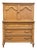 Weiman the Rockwood Collection Solid Cherry Italian Neoclassical 40" Chest on Chest 533-111 For Sale