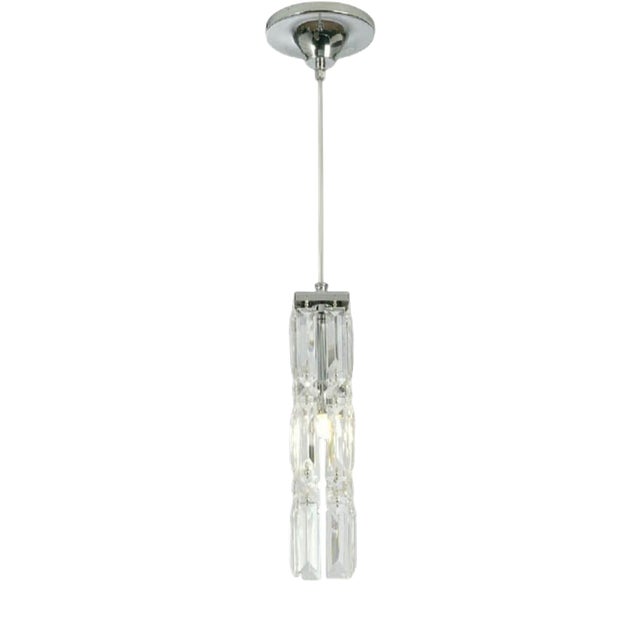 Collection Pechino Suspension Lamp in Metal and Crystal by Jago For Sale