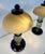 Black Murano Glass Table Lamps in Smoked Grey and Black Glass and Brass, 2000s, Set of 2 For Sale - Image 8 of 16