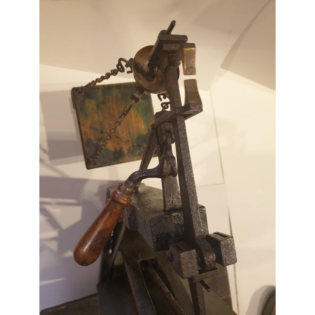 Vintage Decima Scale in Cast Iron, 1920s For Sale - Image 3 of 7