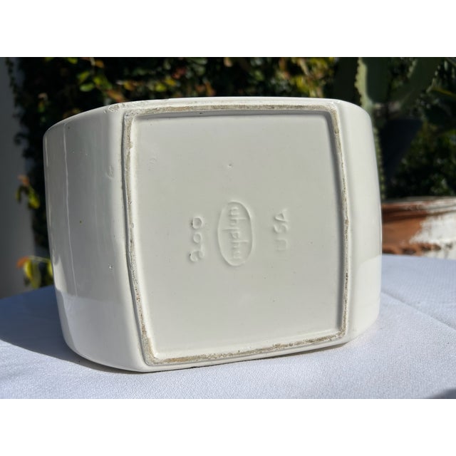 Vintage Mid-Century Ceramic Cookie Jar For Sale - Image 10 of 13