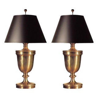 E. F. Chapman Classical Urn Table Lamps by Visual Comfort, Set of 2 For Sale