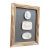 Italian Plaster Intaglios in 1880s Pine Frame For Sale
