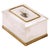 Metal Art Deco Box in Pewter and Brass, 1937 For Sale - Image 7 of 7