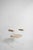 Pair of garden white wrought iron chairs, 1960s. Height: 81 cm - 31.89 in Length: 63 cm - 24.8 in Width: 57 cm - 22.44 in...