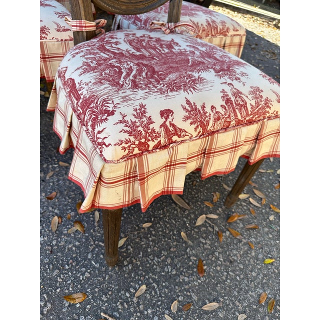 Wood Restoration Hardware Cane Back Dining Chairs, Set of 6 For Sale - Image 7 of 11