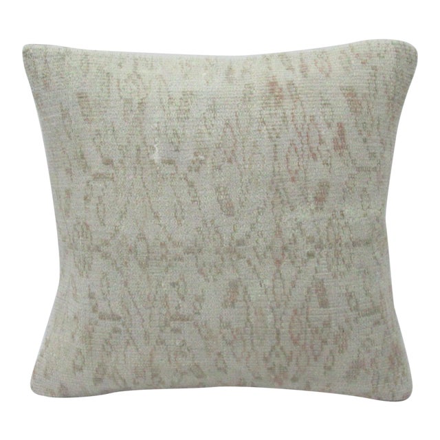 Ivory Decorative Turkish Pillow Cover For Sale
