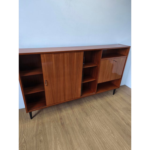 Modernist Wooden Sideboard, 1970s For Sale - Image 11 of 18