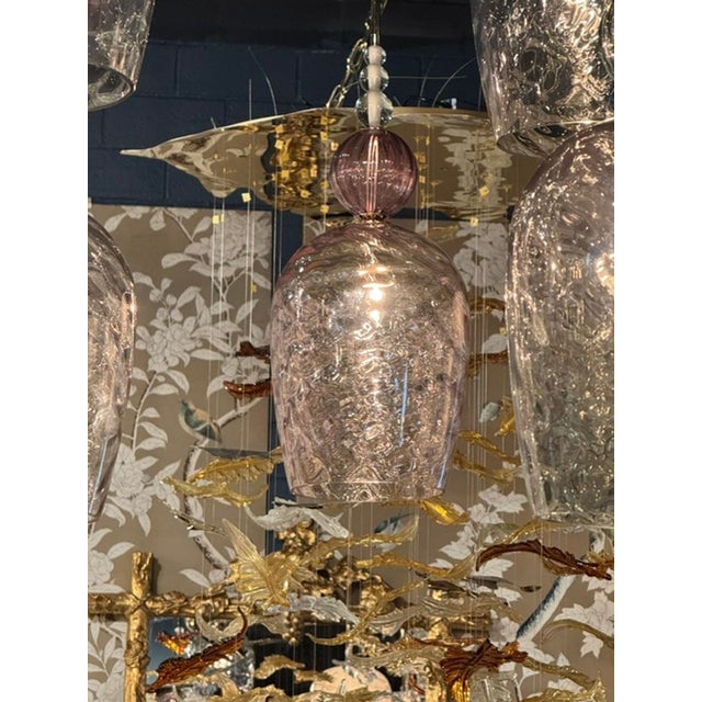Italian Murano Modernist Pendants For Sale In Dallas - Image 6 of 8
