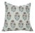 Fabdivine Block Printed Cushion Cover 22x22 Inch Thick Linen-Mayra For Sale