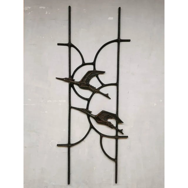 1960s Vintage Brutalist Wall Art Sculpture For Sale - Image 5 of 5