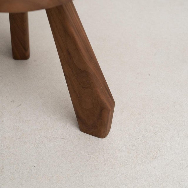 Wood Meribel Stool by Charlotte Perriand for Cassina, Set of 3 For Sale - Image 13 of 18