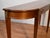 1970s Stickley English Traditional Cherry Satinwood Inlay Console Table Accent Table For Sale - Image 4 of 18