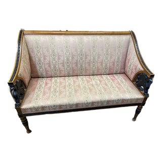 Swedish Early 20th Century Settee For Sale