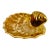 Vintage Stangl Pottery Granada 22k Gold Scalloped Shell Dish For Sale