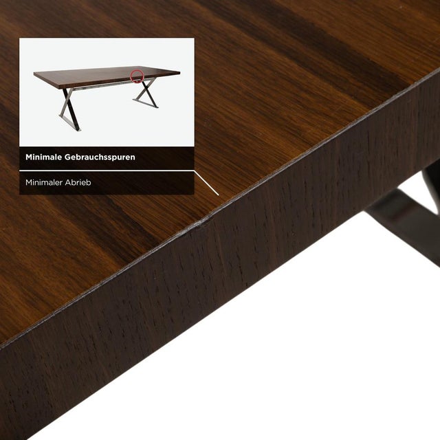 Maxalto Max Wooden Dining Table from B&B Italia For Sale - Image 9 of 13