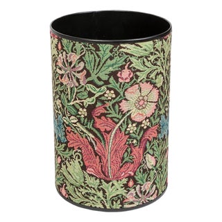 Morris Tulips Tapestry Waste Bin For Sale