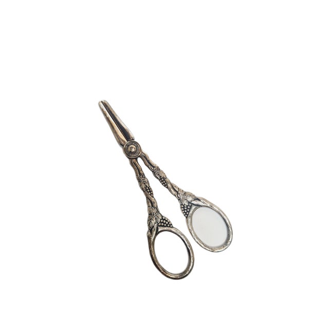 Danish Art Nouveau Grapes Scissors, 1920s For Sale - Image 4 of 8