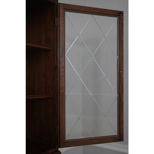 Ethan Allen Ethan Allen Maple Secretary Desk Bookcase Top For Sale - Image 4 of 18