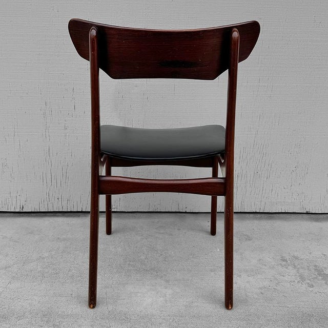 Schionning & Elgaard 1960s Vintage Mid-Century Modern Danish Teak Chair by Schiønning & Elgaard Randers For Sale - Image 4 of 11