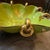 Green 1950s Gio Ponti Style Green and Gold Ceramic Italian Square Bowl by Essepi For Sale - Image 8 of 13