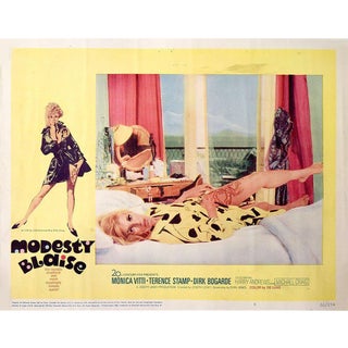 Modesty Blaise 1966 U.S. Scene Card For Sale