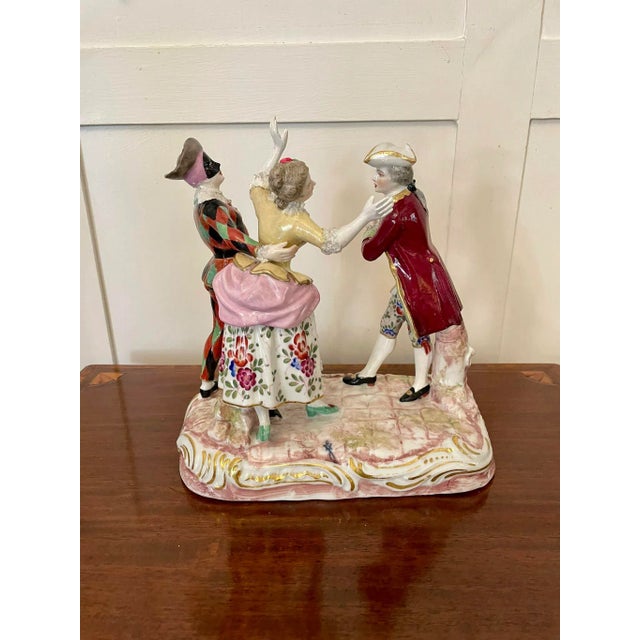 Antique French Victorian Porcelain Figurine by Eugene Clauss For Sale - Image 6 of 15