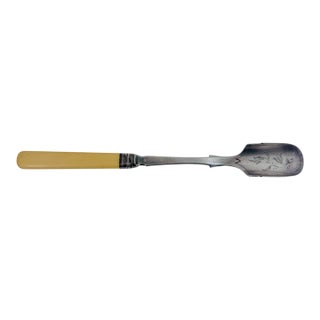 Antique Victorian Stilton Scoop by W. Page & Co., C. 1880s–1895 For Sale