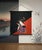 Traditional 1960s Eight Views of the Floating World — Sumida River Evening Glow — Geisha in Kimono For Sale - Image 3 of 3