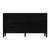 Mendel 60 in. W Rectangular Wood 6 Drawer Dresser, Black For Sale In Chicago - Image 6 of 8