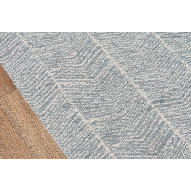 Contemporary Erin Gates by Momeni Easton Congress Grey Indoor/Outdoor Hand Woven Area Rug - 7′6″ × 9′6″ For Sale - Image 3 of 7