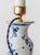 Royal Delft Blue, White, and Green Chinoiserie Bird Table Lamp, 1979 For Sale - Image 12 of 17