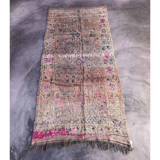 Moroccan Handmade Rug - 5'5" X 12'0" Ft For Sale - Image 9 of 10