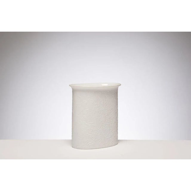 Porcelain Vase from Lorenz Hutschenreuther, 1960s, in Very Good conditions. Designed 1960 to 1969 This piece has an...
