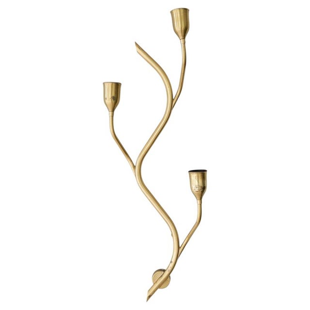 Art Deco Astra Wall Light in Brass, Norway, 1950s For Sale - Image 16 of 16
