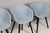 Model AAC22 Dining Chairs in Fabric and Black Stained Oak, 2010s, Set of 4 For Sale - Image 3 of 9