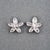 2.89 Ct Flower-Shaped Marquise Diamond Studs, A Pair For Sale In Chicago - Image 6 of 8