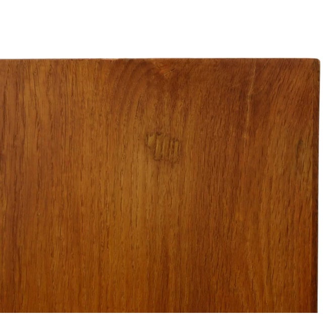 Brown Mid-Century Danish Oak Tambour Cabinet by Hans J. Wegner for Ry Møbler, 1950s For Sale - Image 8 of 10