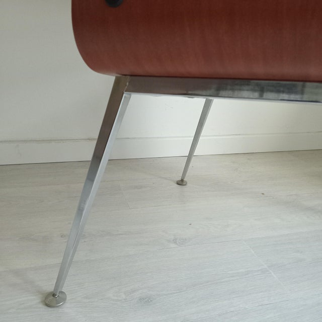 Mid-Century Modern French Armchairs by Alain Richard, 1950s, Set of 2 For Sale - Image 6 of 10