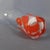 Modern Red and White Spotted Murano Glass Vase, 1970s For Sale - Image 7 of 11