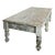 This solid wood table, with generous dimensions of 77 cm high, 245 cm wide and 122 cm deep, is an imposing piece that...