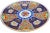 Mid-Century Modern Vintage Gold Imari Plate With Floral Motif For Sale - Image 3 of 6